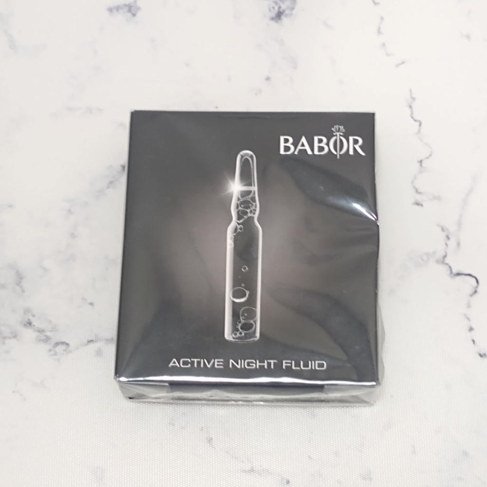 Babor Active Night Fluid 3 2ml Travel Size Ampoules Sealed NEW